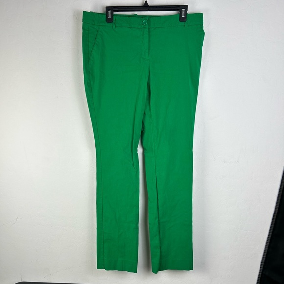 The Limited Exact Stretch Green Pants Size 14 - Picture 2 of 9